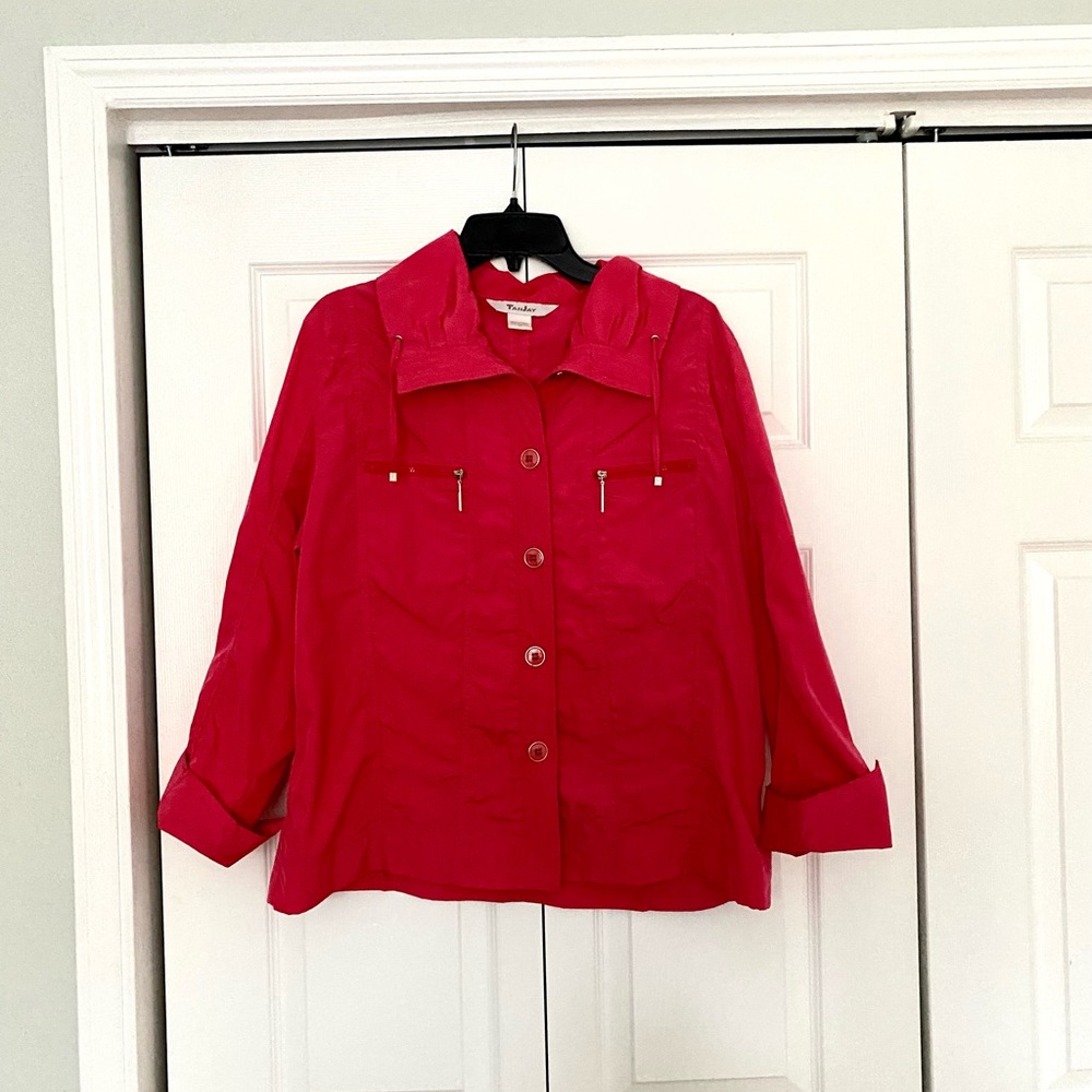 TanJay Women’s Hot Pink Light Jacket